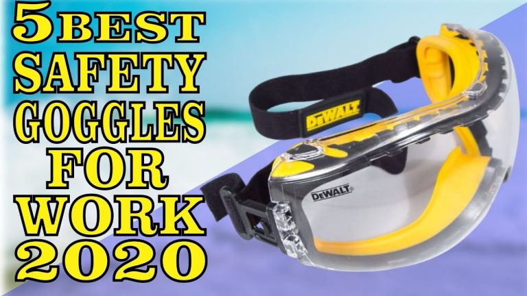 Are safety glasses the same as goggles?