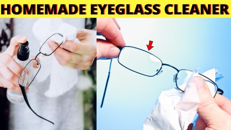 Best Solution To Clean Eyeglasses