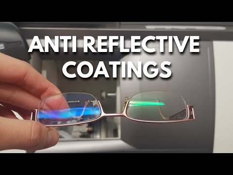 Can anti-glare coating on glasses be removed?