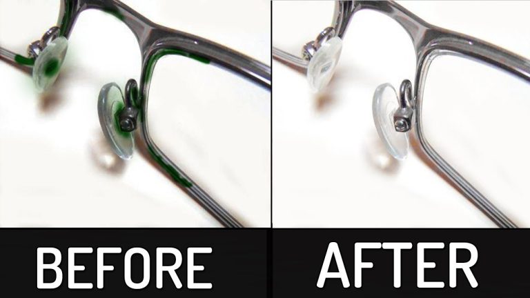 Can I use distilled water to clean my glasses?