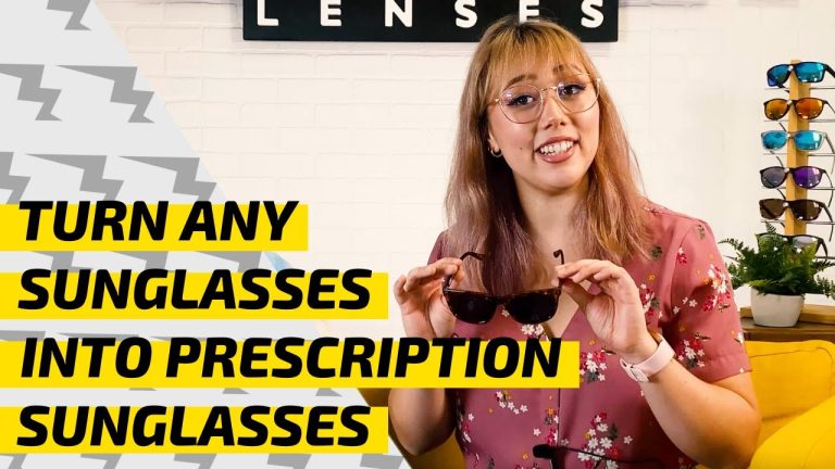 Can I wear my prescription sunglasses over contacts?