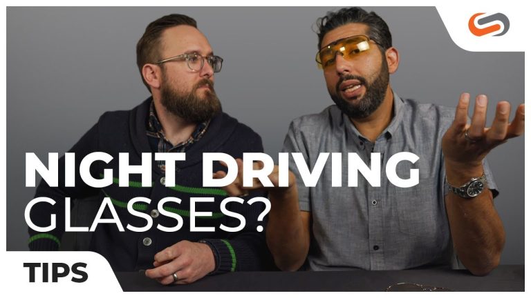 Can polarized sunglasses be used for night driving?