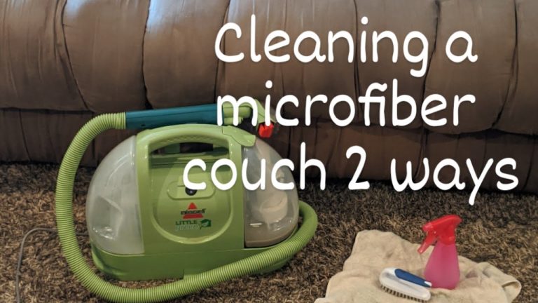 Can you use Dawn to clean microfiber couch?