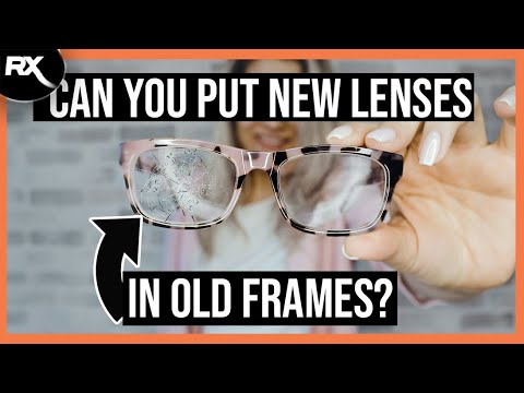 Can you use the same frame for prescription glasses?