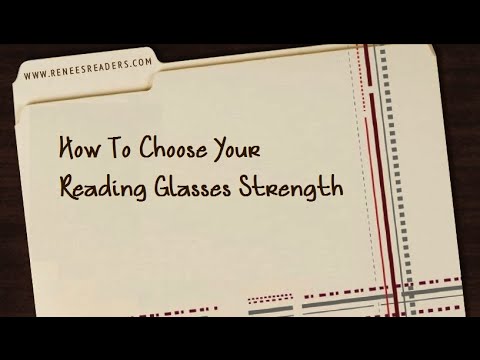 Do reading glasses weaken your eyes?