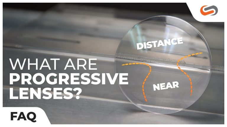 How are progressive lenses manufactured?