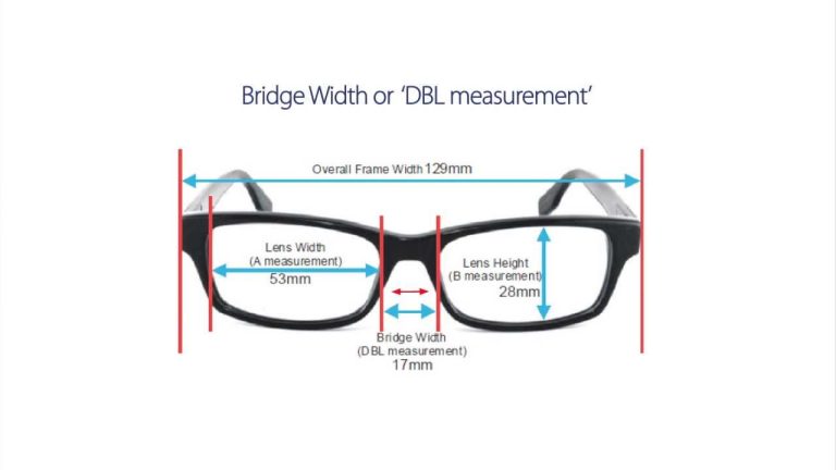 How do I choose glasses frame size?