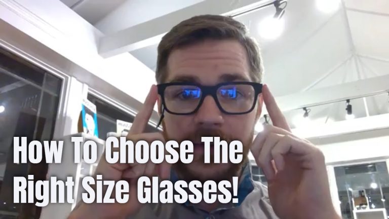 How do I know if my glasses are too big?