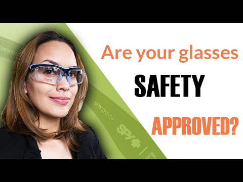 How do I know if my glasses prescription is safety rated?