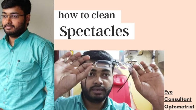 How do you clean your eyeglass cloth?