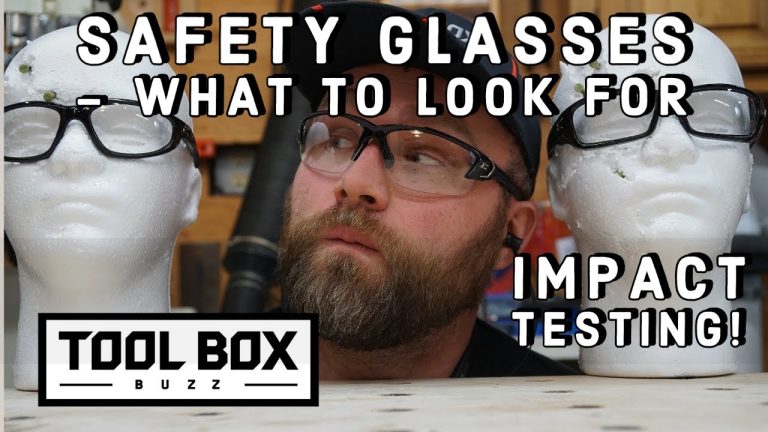 How do you tell if your glasses are safety rated?