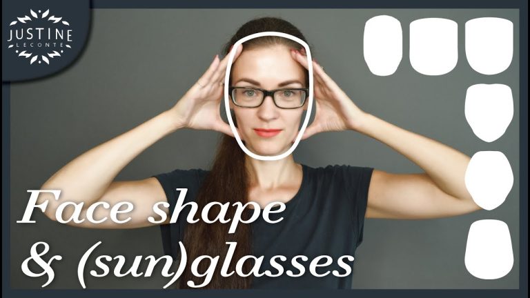 How should glasses look on your face?