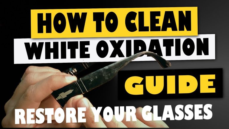 How To Clean Coated Eyeglasses