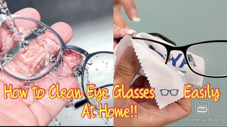 How To Clean Eyeglasses With Anti Reflective Coating