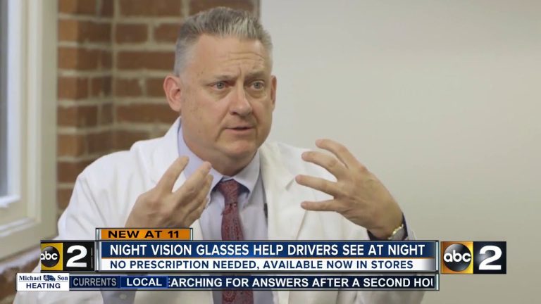 Is driving with sunglasses at night illegal?