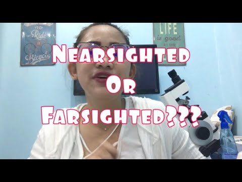 Is presbyopia farsighted or nearsighted?