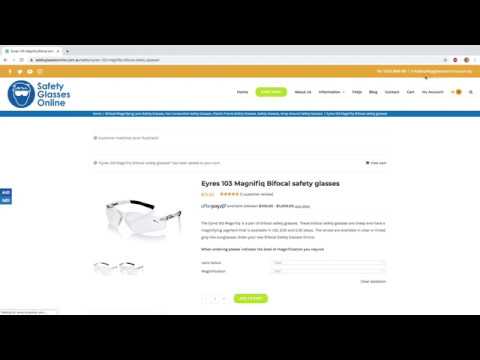 Order Safety Glasses Online