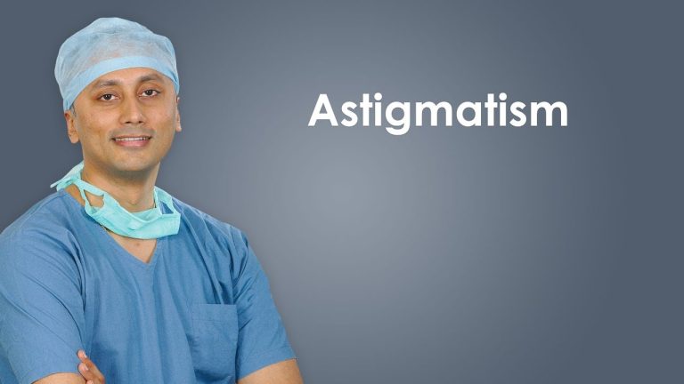 What causes astigmatism to worsen?