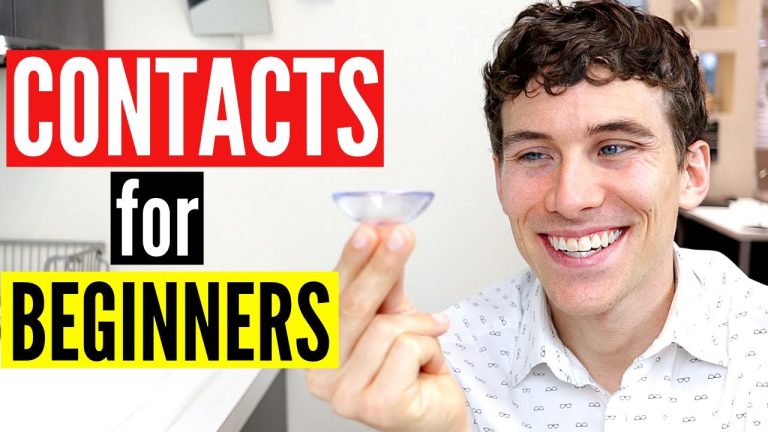 What do you do if you accidentally shower with contacts?