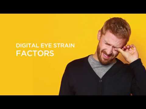 What does an eye strain headache feel like?