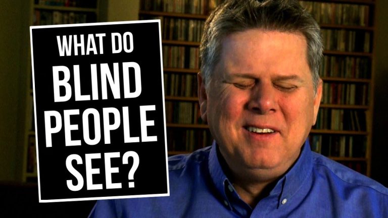 What does the blind spot do in the eye?