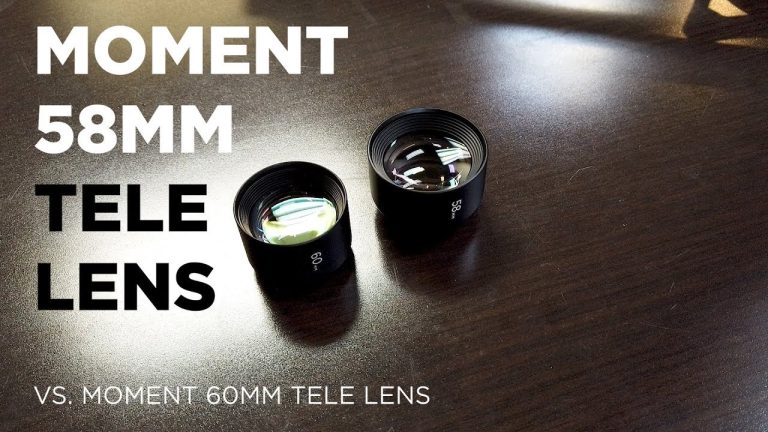 What is a 58mm lens used for?