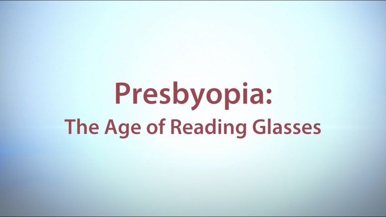 What is it called when you need reading glasses?