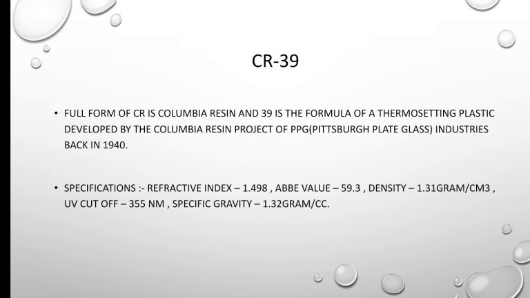 What is Phoenix lens material?