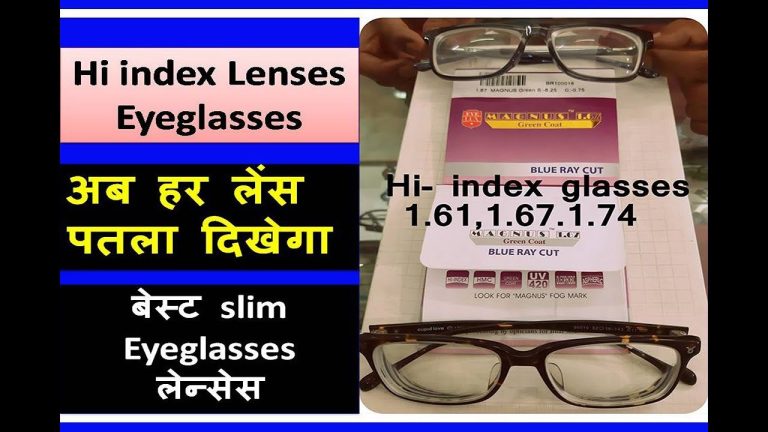 What is the difference between 1.61 and 1.67 index lenses?