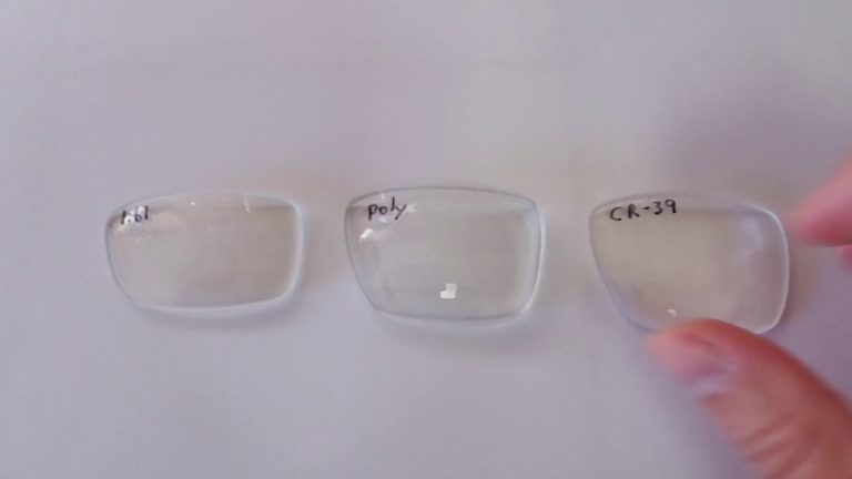 What is the difference between CR 39 and polycarbonate lenses?