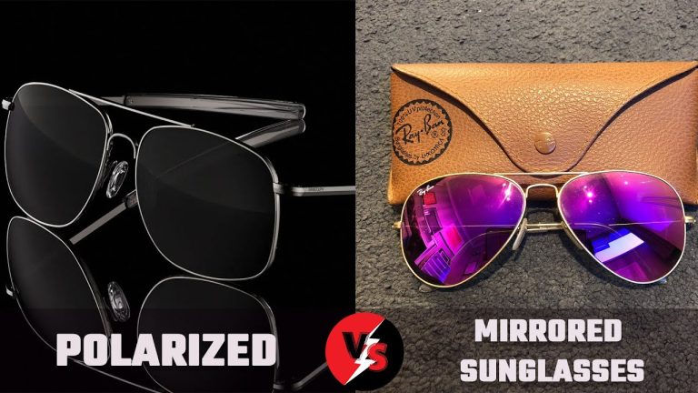 What is the difference between sunglasses and polarized sunglasses?