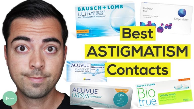 Which contacts are best for astigmatism?