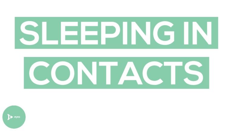 Which contacts can you sleep in?