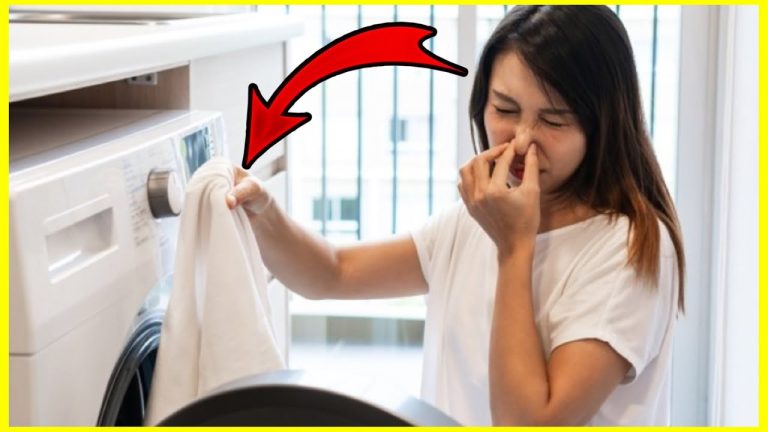 Why do my kitchen washcloths stink?