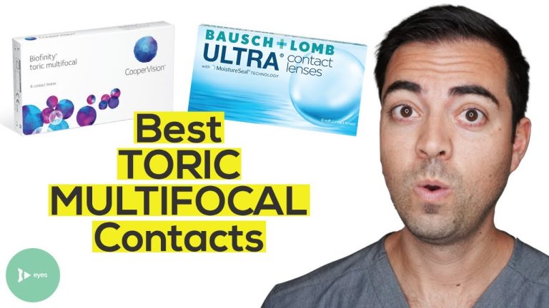 The Best Contact Lenses for High Hyperopia and Dry Eyes with Astigmatism and Presbyopia and Multifocal Vision and UV Protection and Easy Handling