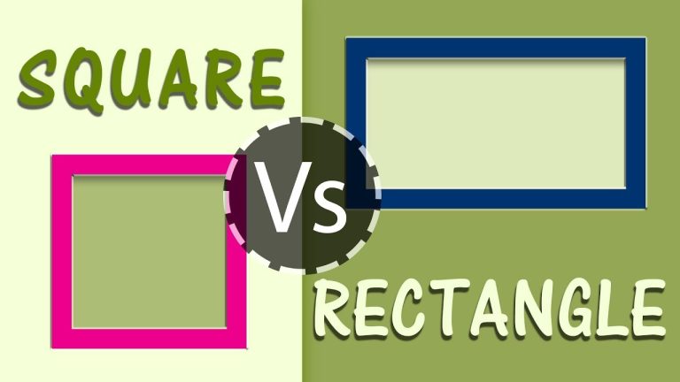 The Differences between Square and Geometric Frames